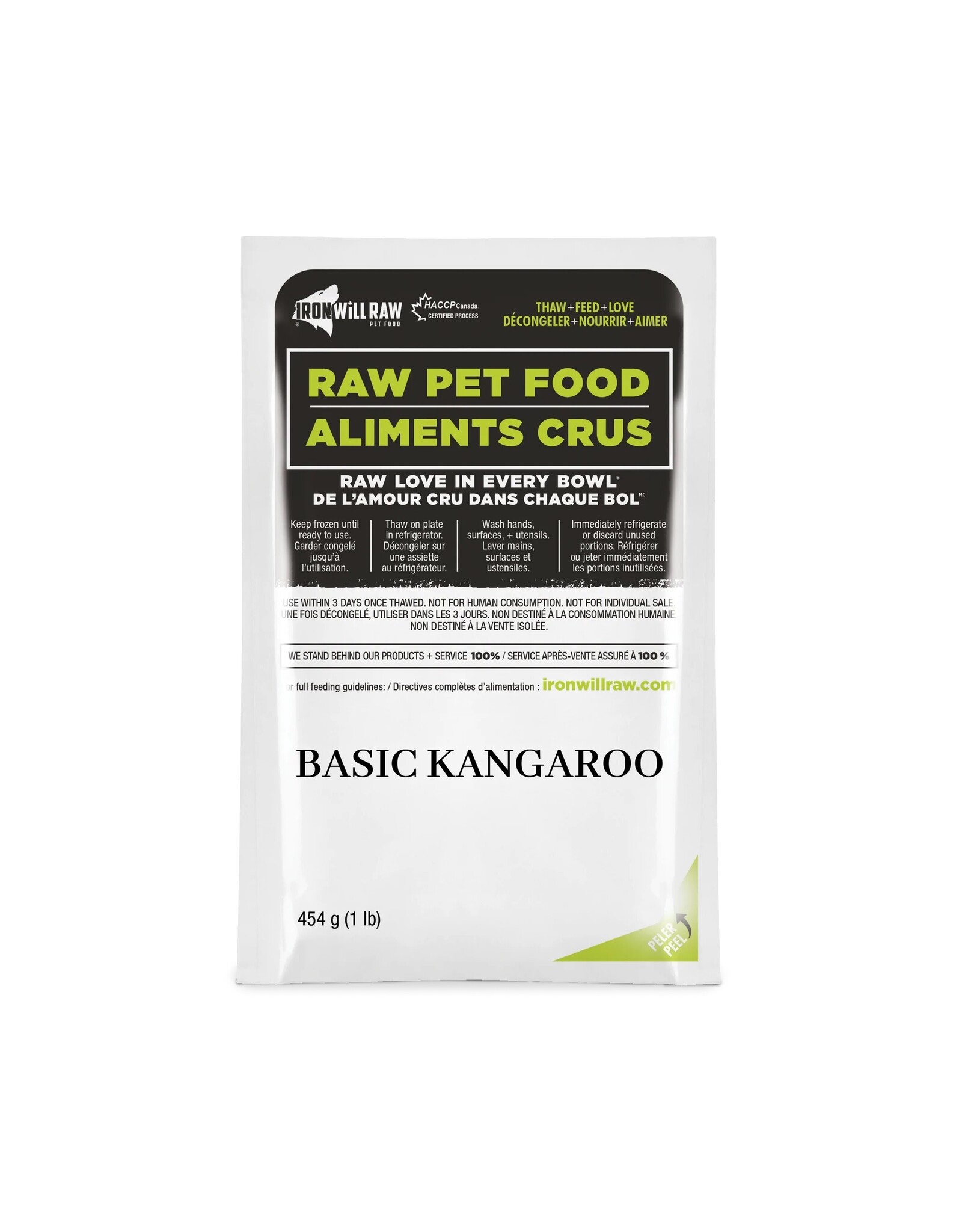 IRON WILL RAW IRON WILL RAW BASIC KANGAROO 6LB