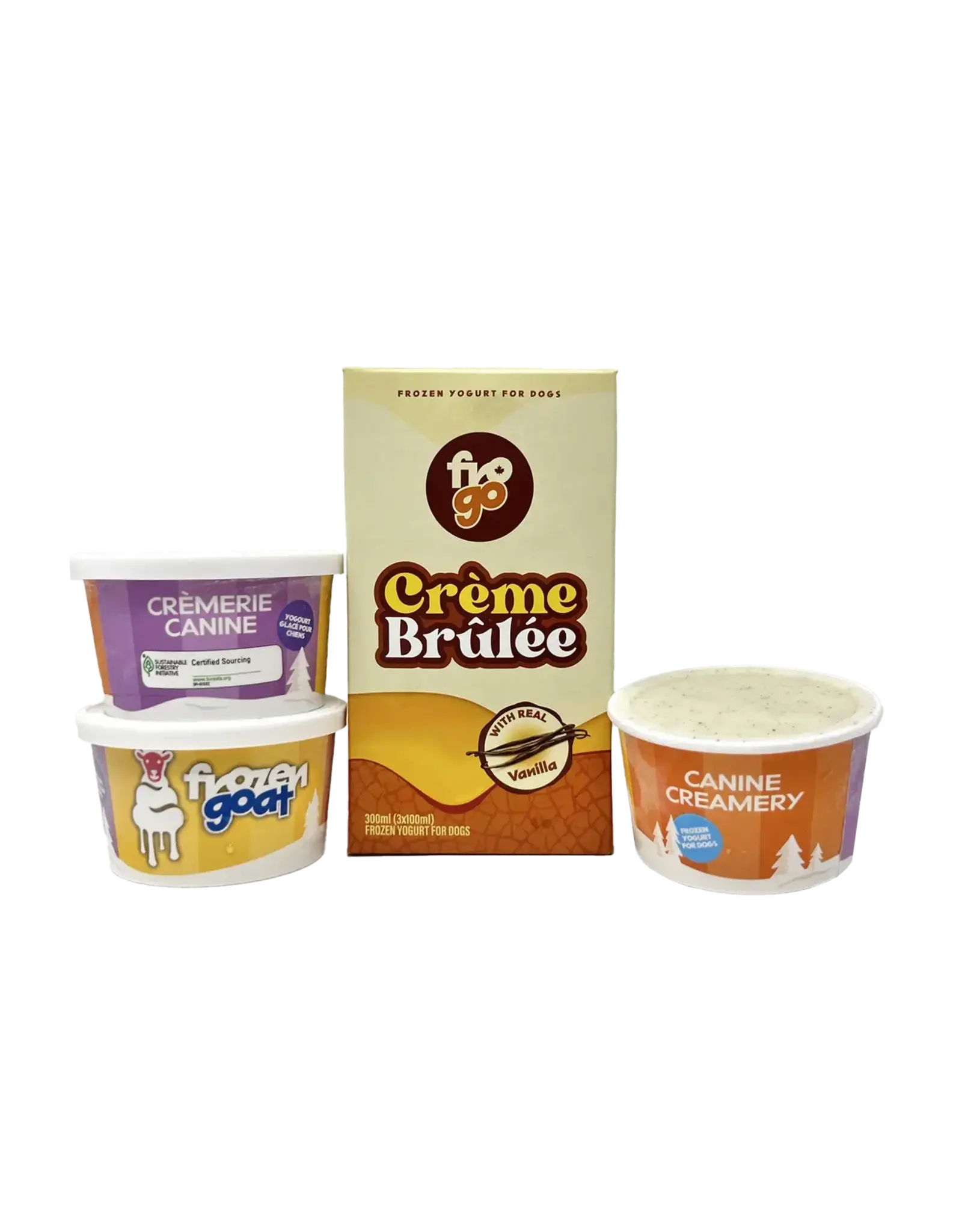 FROZEN GOAT CRÈME BRÛLÉE 3 x 100mL