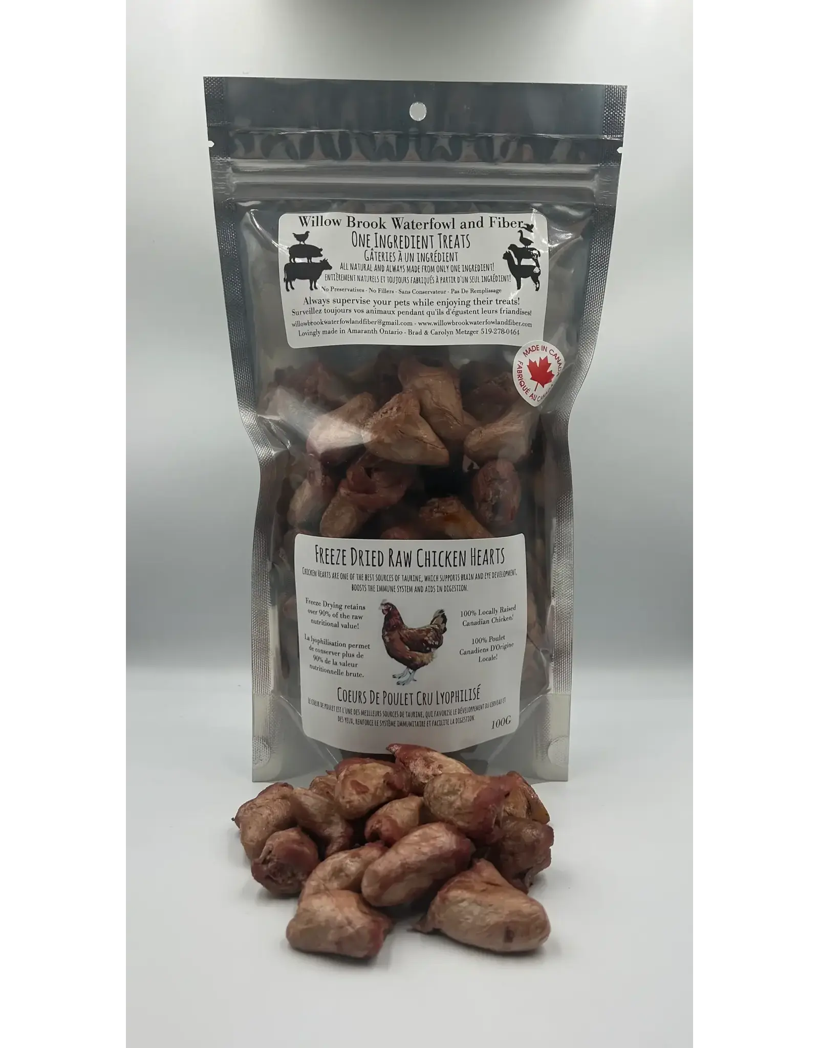 WILLOW BROOK FARM WILLOW BROOK CHICKEN HEARTS
