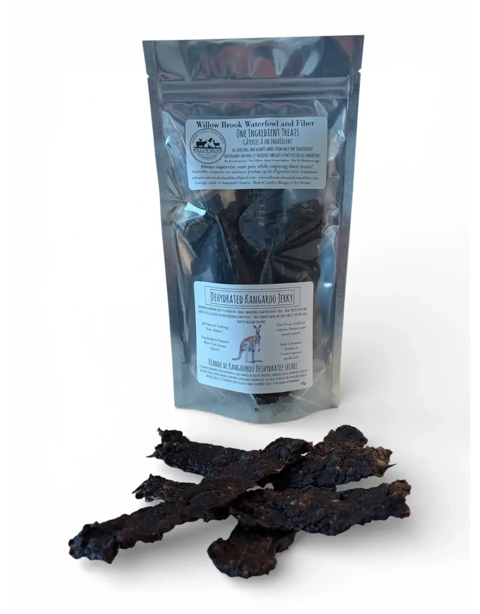 WILLOW BROOK FARM WILLOW BROOK KANGAROO JERKY