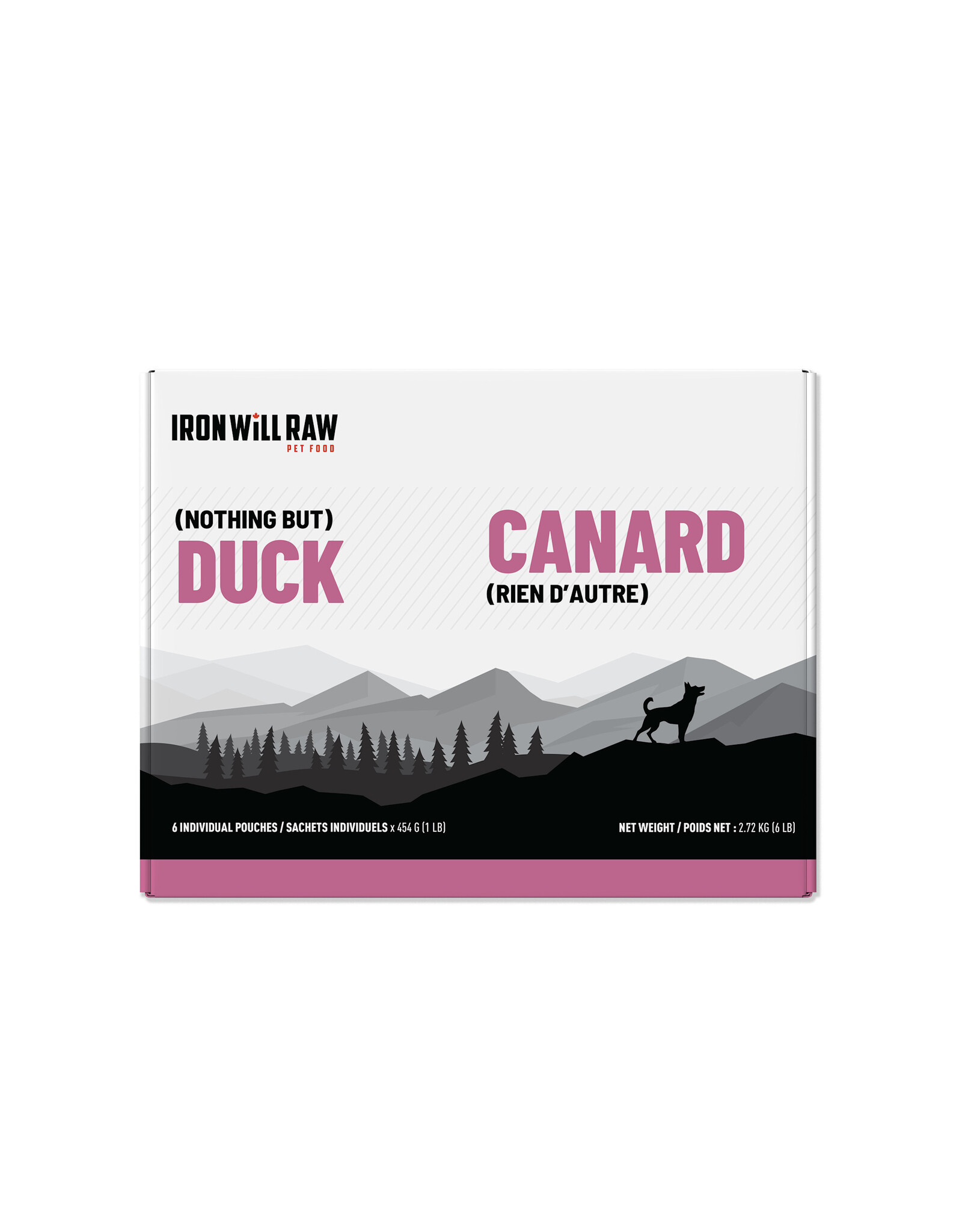 IRON WILL RAW IRON WILL RAW BASIC DUCK 6LB