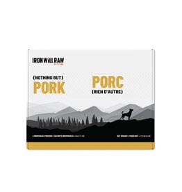 IRON WILL RAW IRON WILL RAW BASIC PORK 6LB