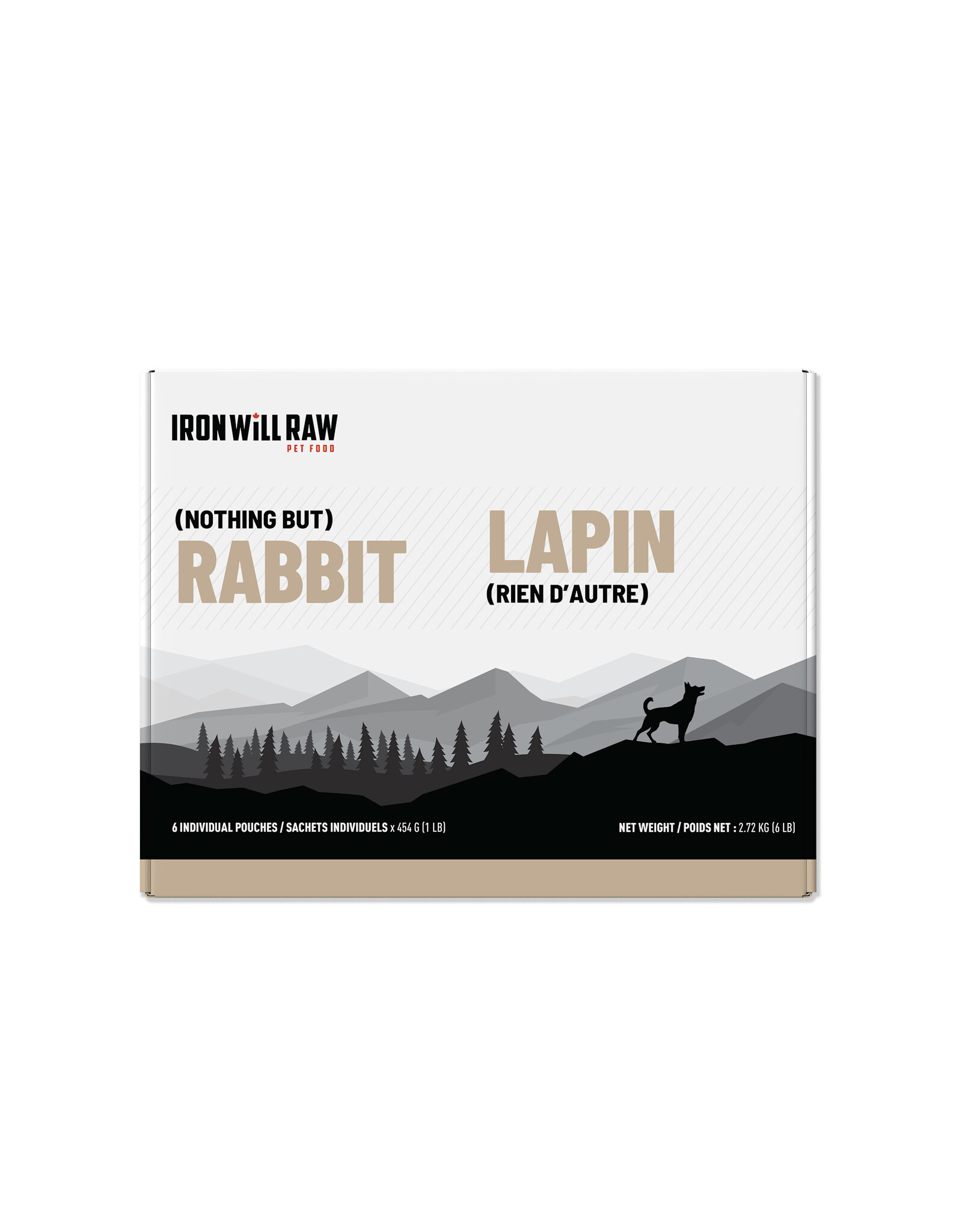 IRON WILL RAW IWR BASIC RABBIT 6LB