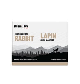 IRON WILL RAW IRON WILL RAW BASIC RABBIT 6LB