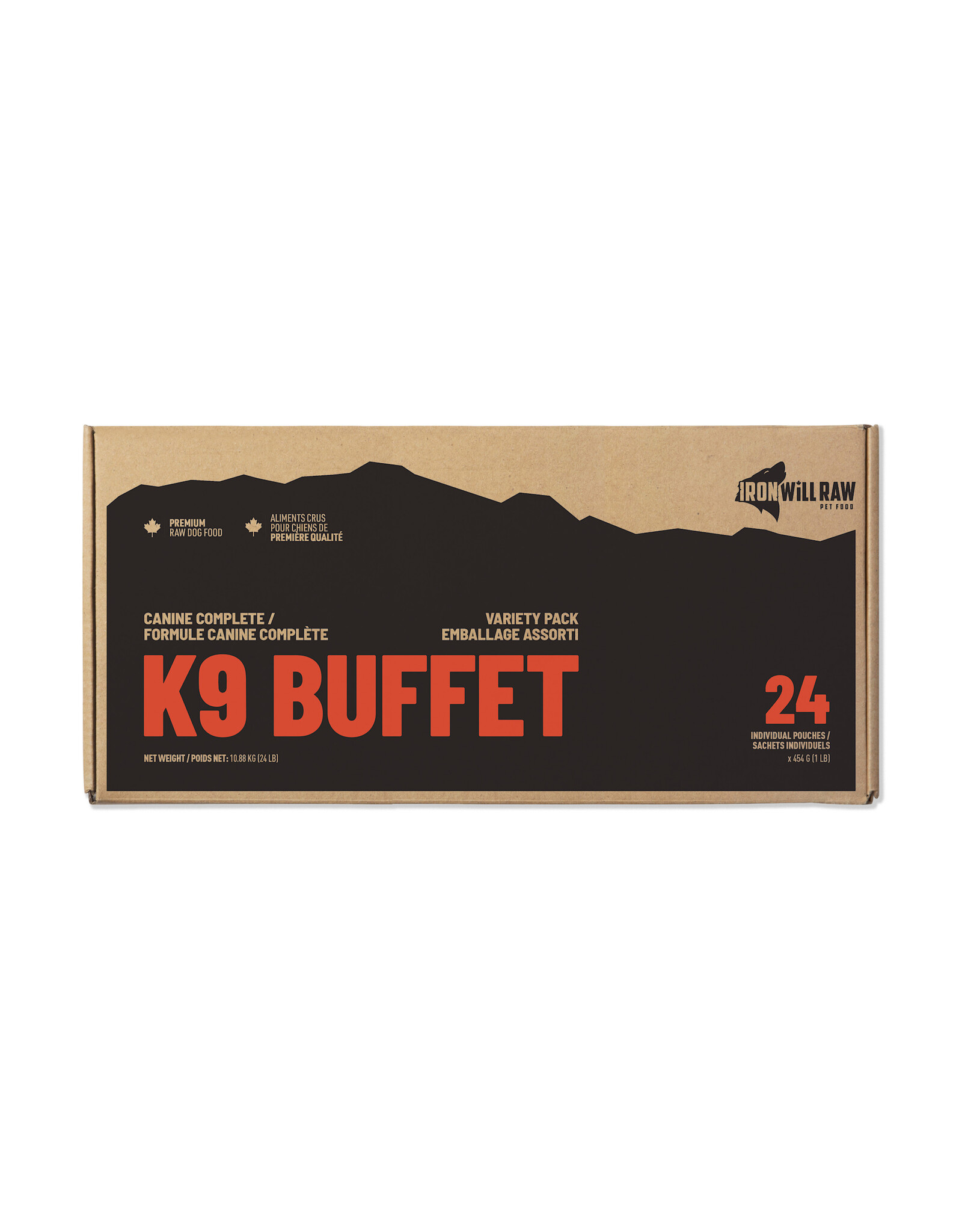 IRON WILL RAW IRON WILL RAW K9 BUFFET 24LB