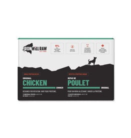 IRON WILL RAW IRON WILL RAW ORIGINAL CHICKEN 12lb
