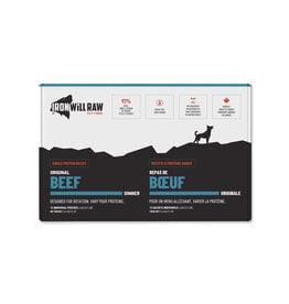 IRON WILL RAW IRON WILL RAW ORIGINAL BEEF 12lb