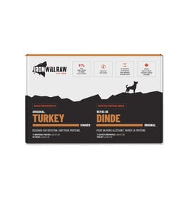 IRON WILL RAW IRON WILL RAW ORIGINAL TURKEY 12lb