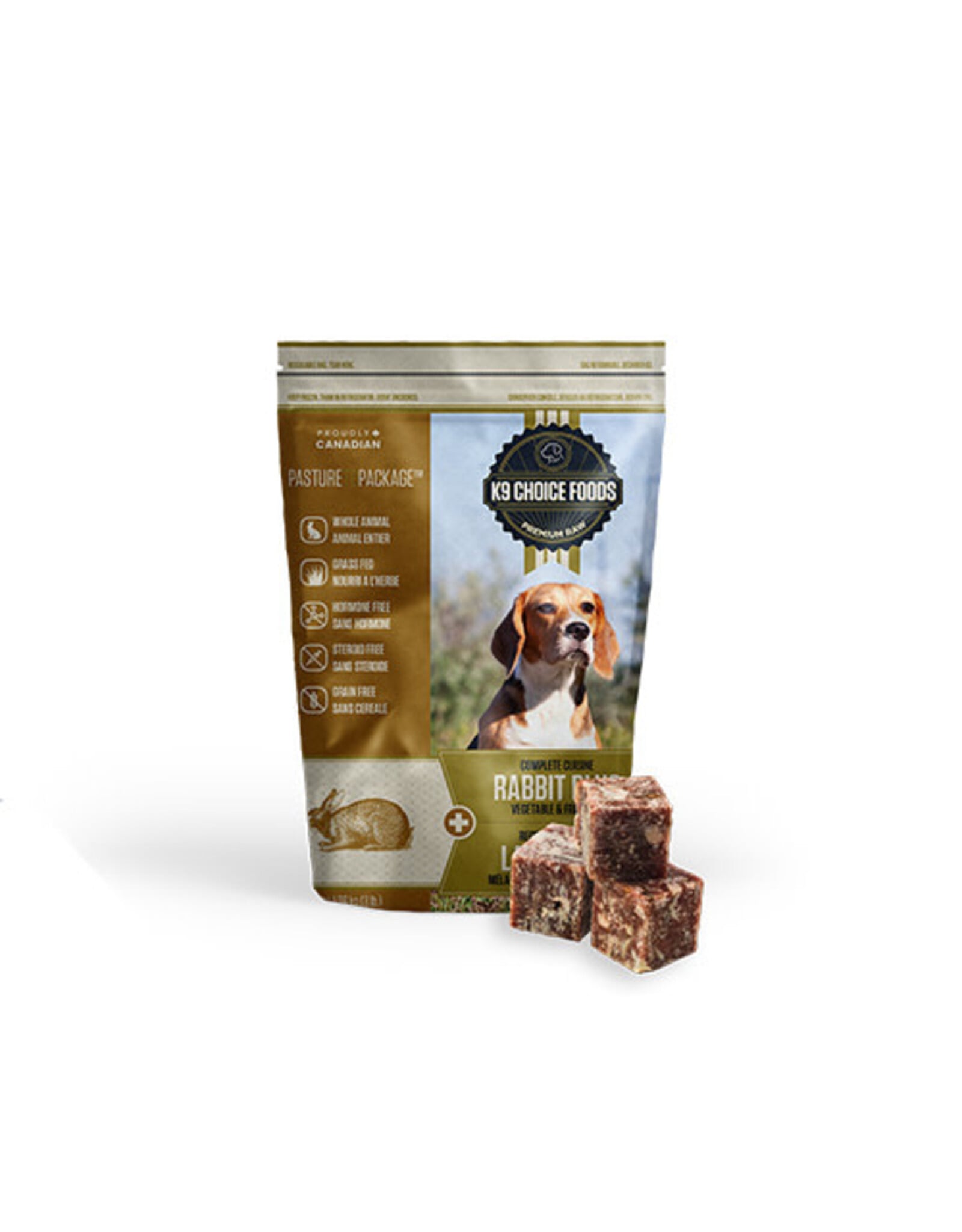 K9 CHOICE K9 CHOICE RABBIT PLUS 3LB