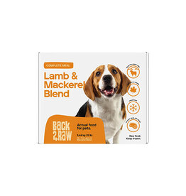 BACK 2 RAW BACK2RAW LAMB & MACKEREL 12LB