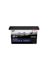IRON WILL RAW IWR BUCKET CHICKEN & TURKEY 3LB
