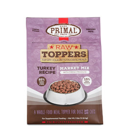 Primal Pet Foods Primal Raw Toppers Market Mix Turkey