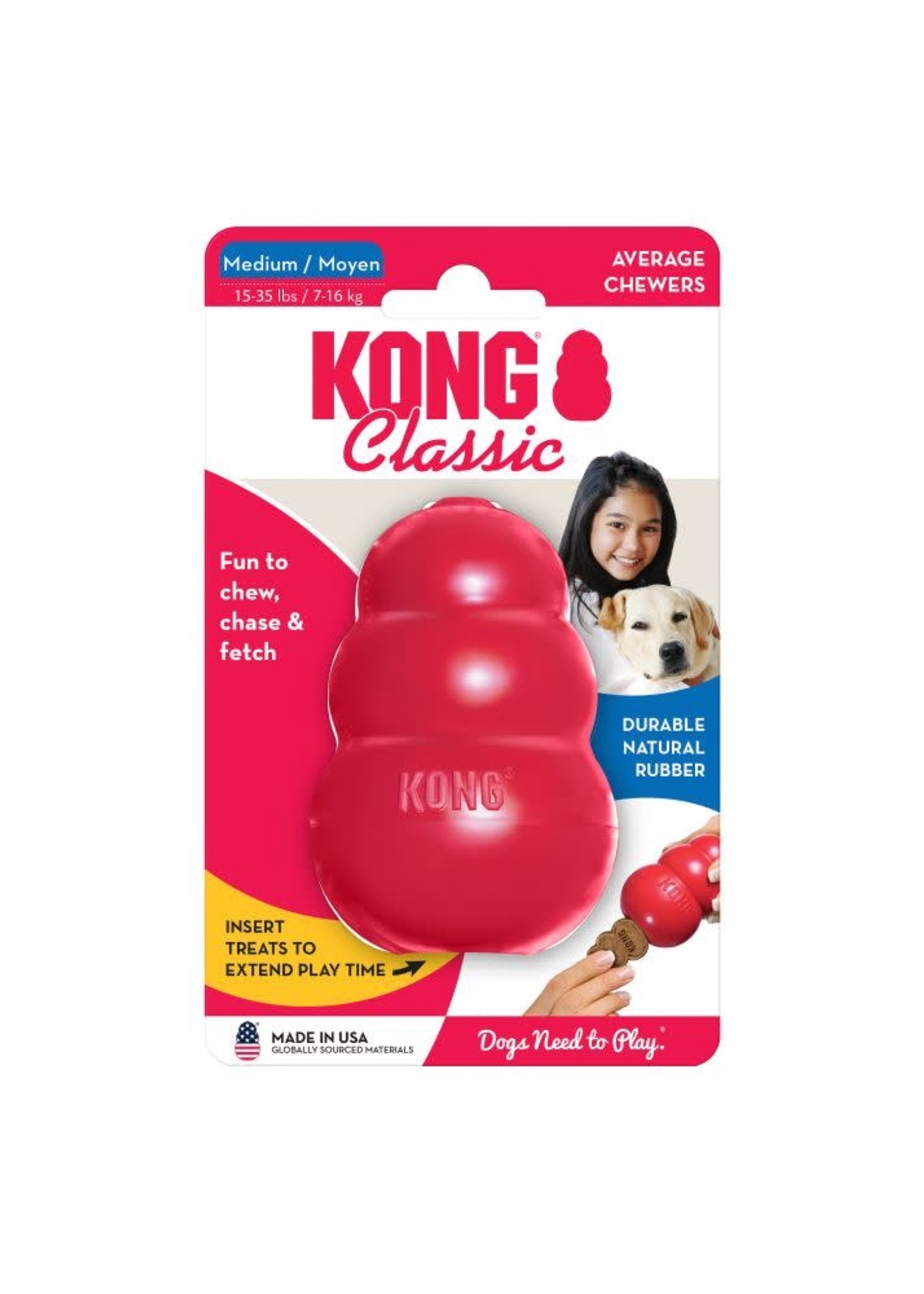KONG KONG Classic Dog Toy