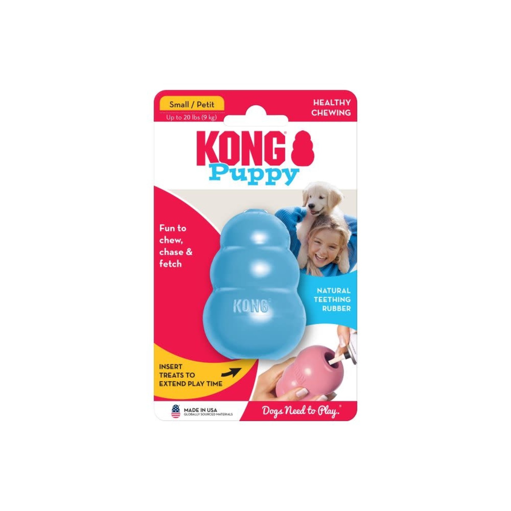 KONG KONG Puppy Dog Toy