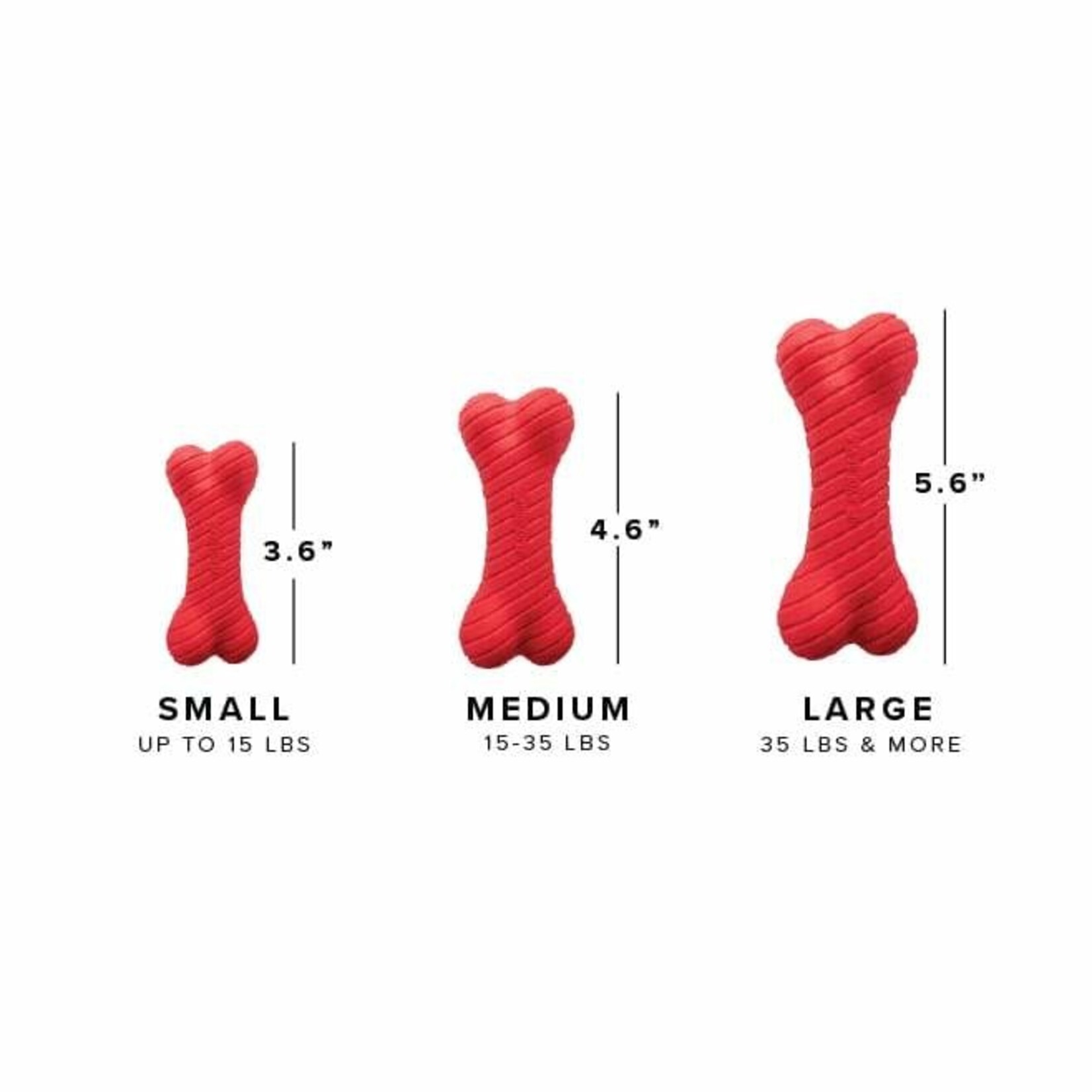 Dual Layer Bone Scented Dog Toy