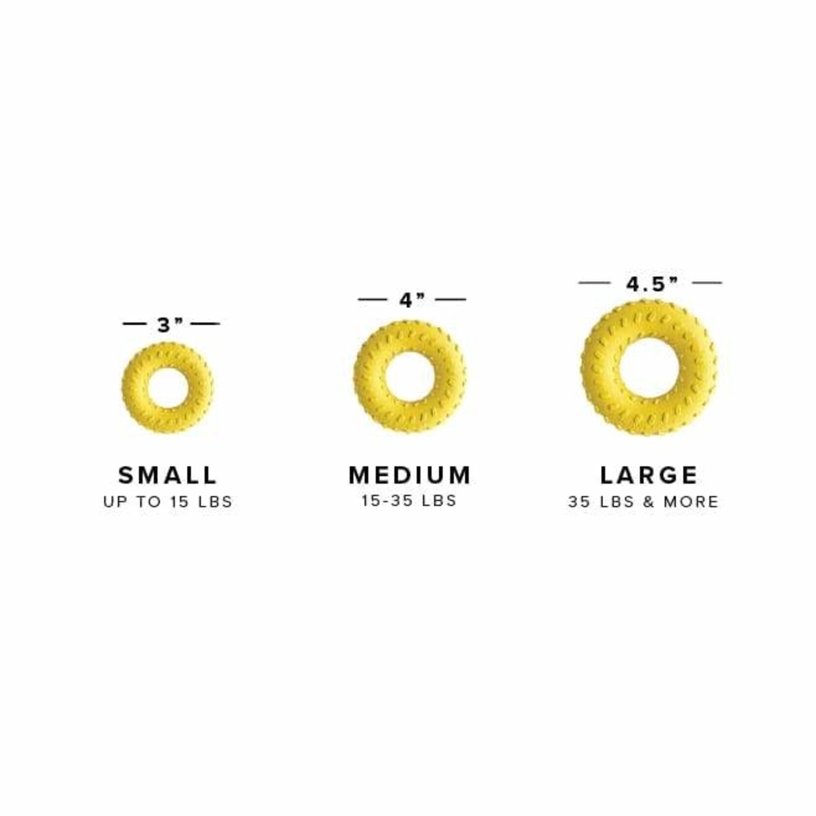 Dual Layer Ring Scented Dog Toy