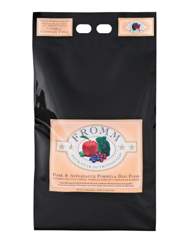 Fromm Four-Star Pork & Applesauce Dog Food - Happy Tails Market