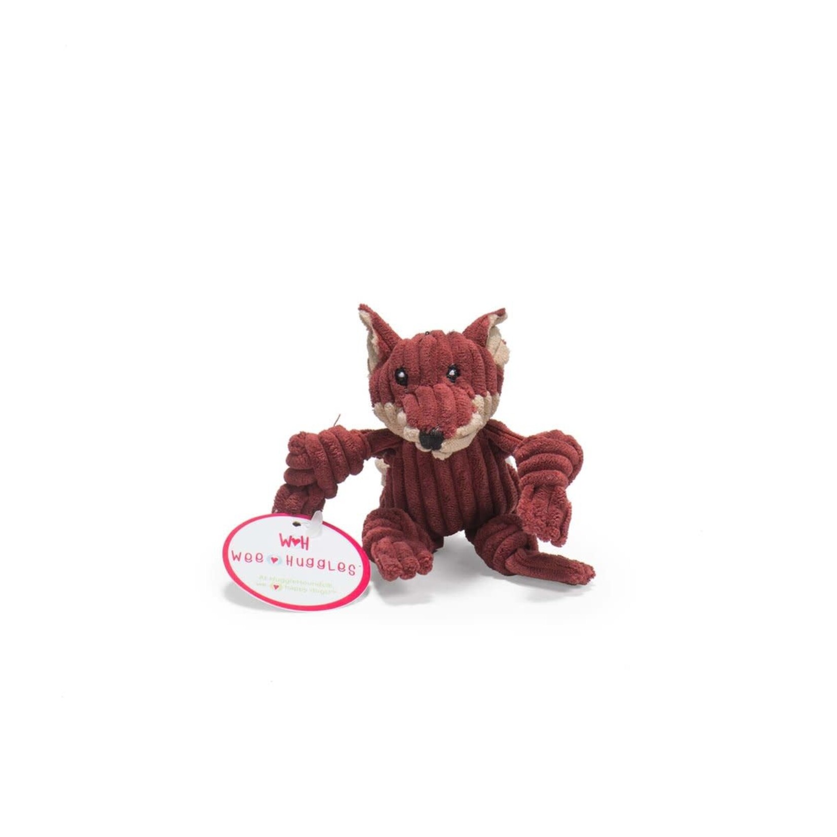 HuggleHounds Fox Knottie Plush Toy