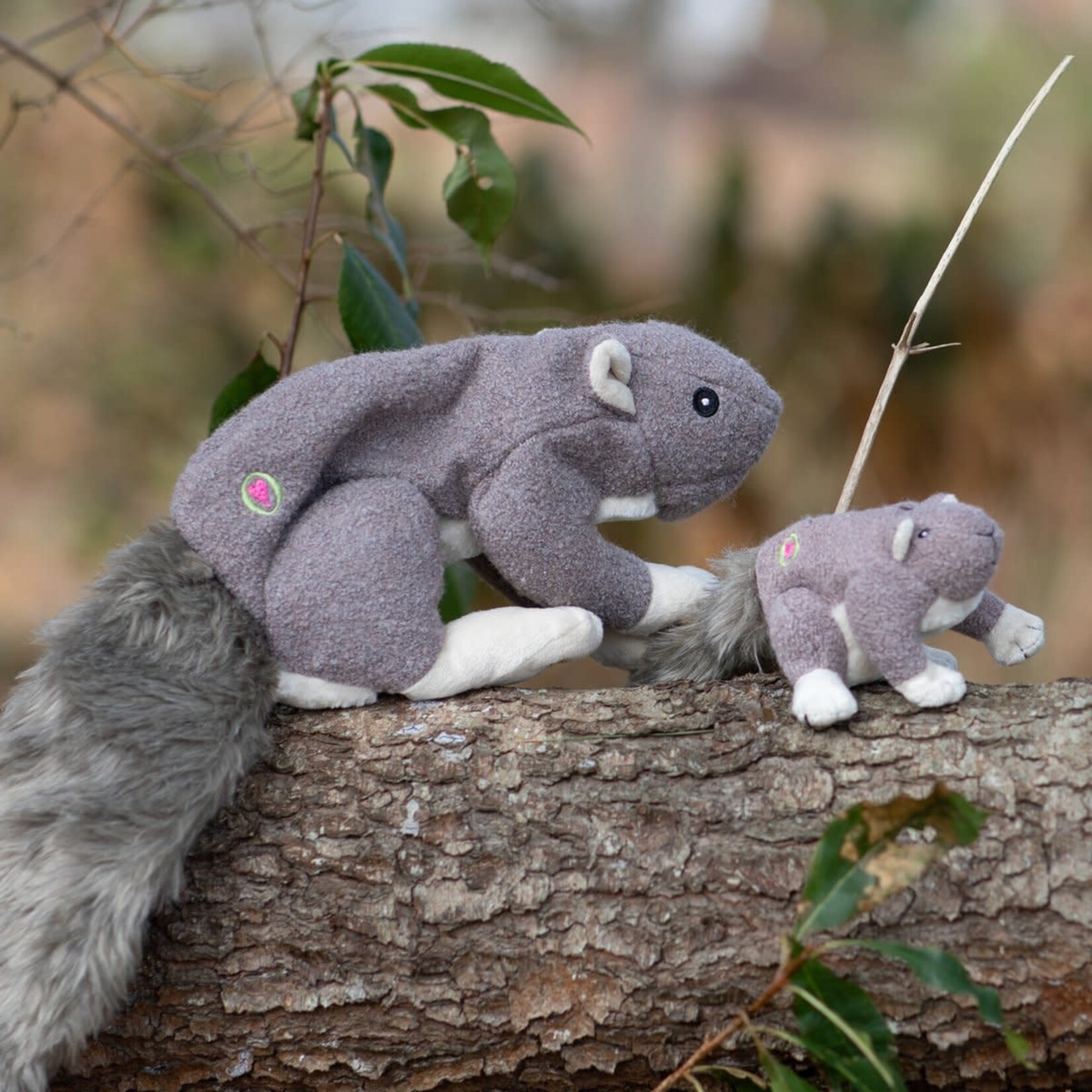 HuggleHounds Feller Squirrel Plush Toy