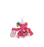 HuggleHounds Rainbow Elephant Knottie Plush Toy