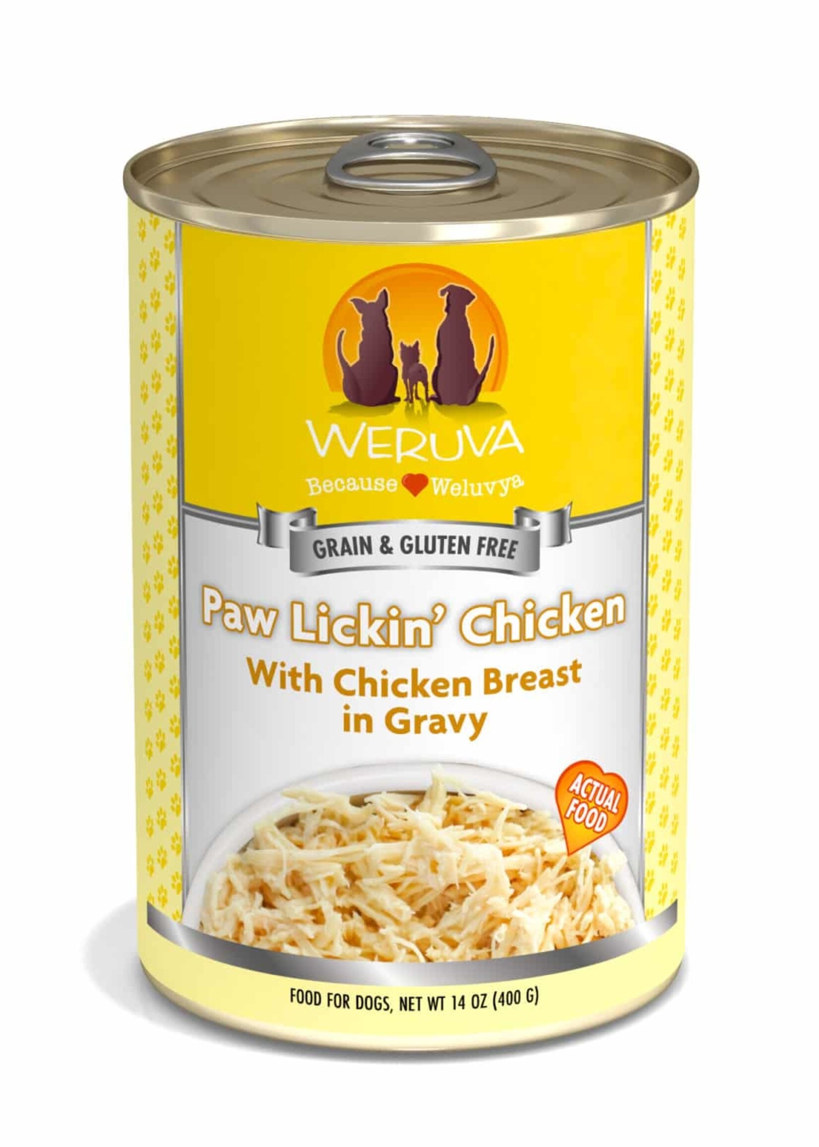 Weruva Paw Lickin' Chicken with Chicken Breast in Gravy Wet Dog Food