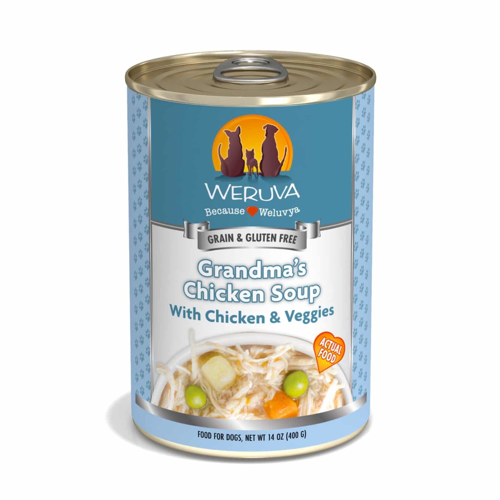 Weruva Grandma's Chicken Soup with Chicken & Veggies Wet Dog Food