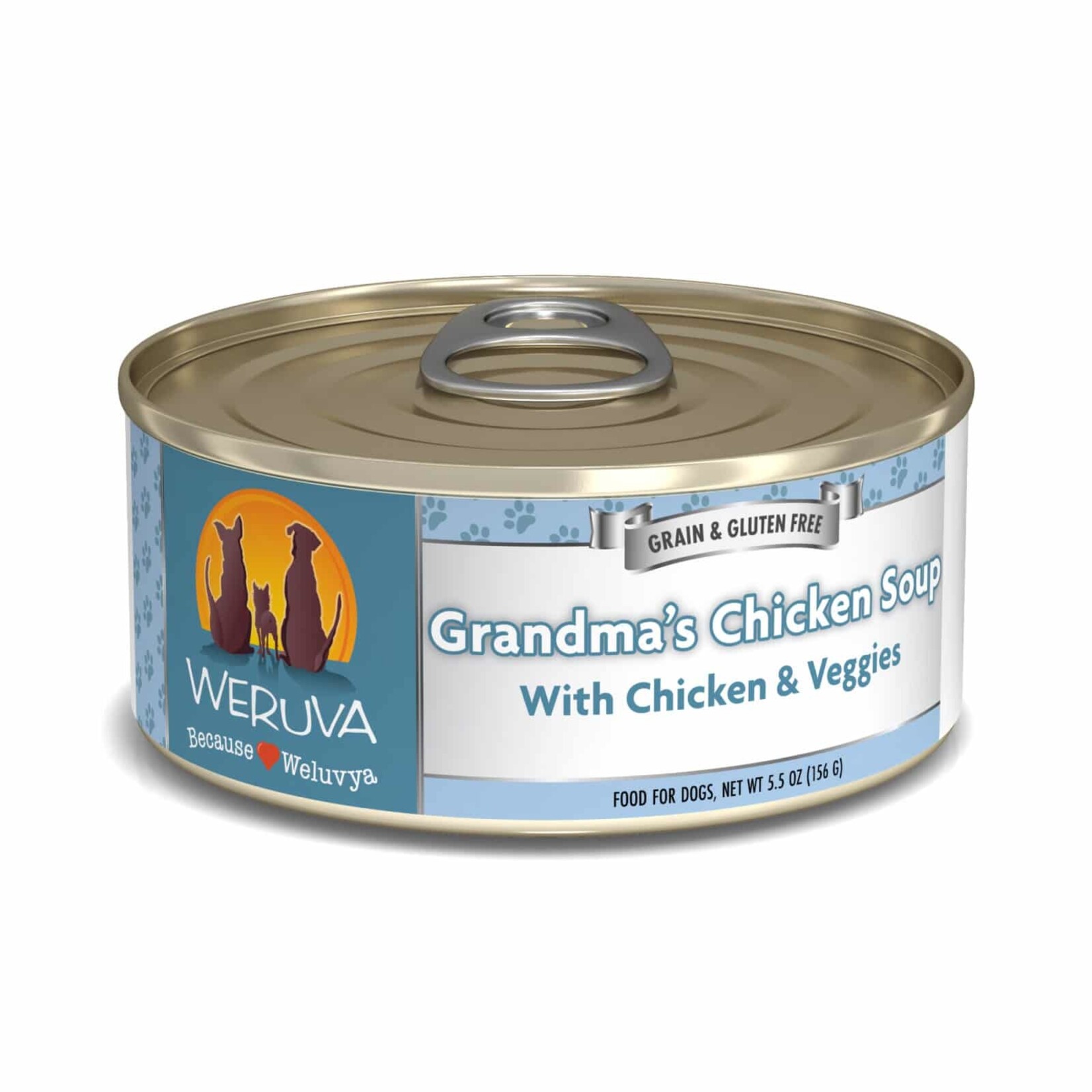 Weruva Grandma's Chicken Soup with Chicken & Veggies Wet Dog Food