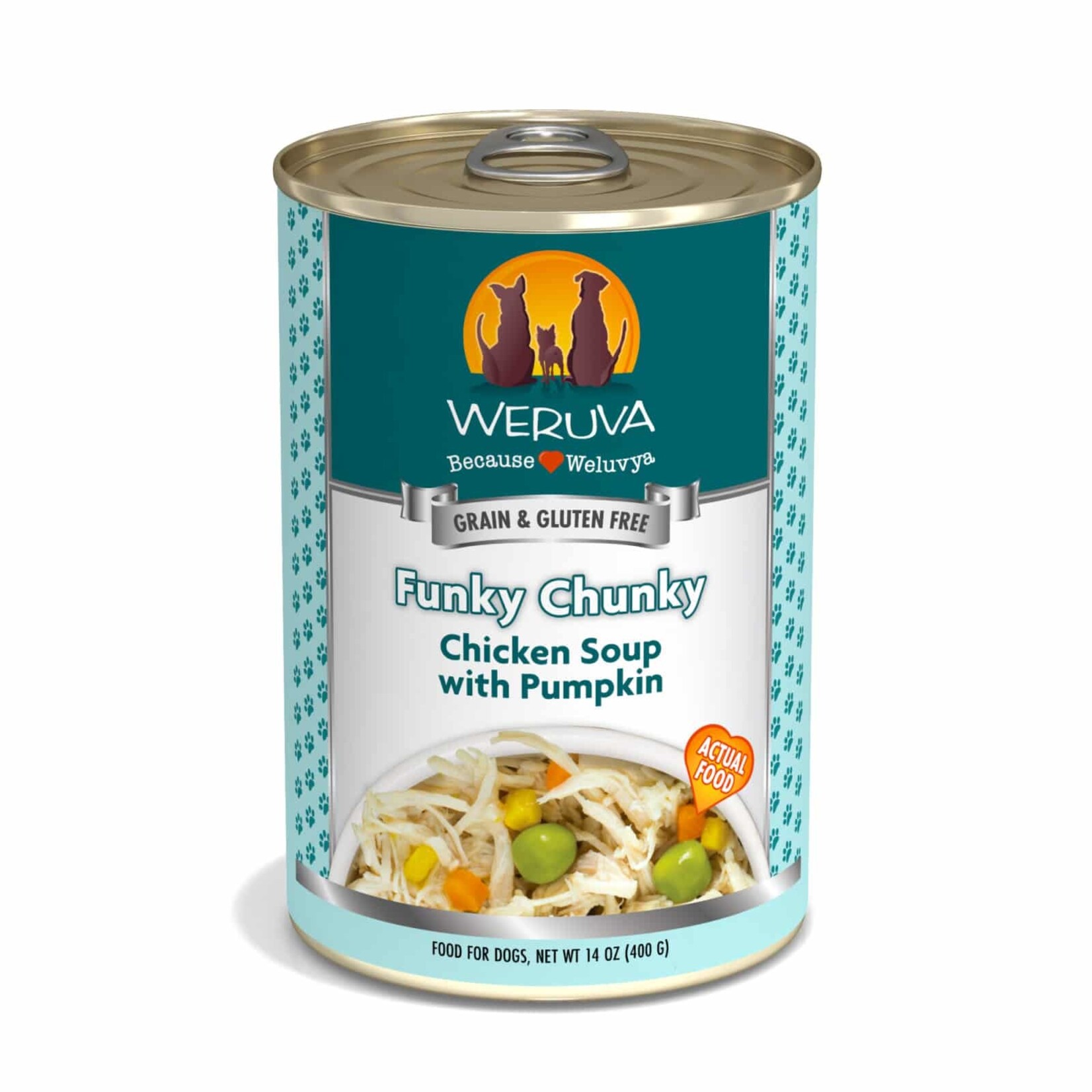 Weruva Funky Chunky Chicken Soup with Pumpkin Wet Dog Food