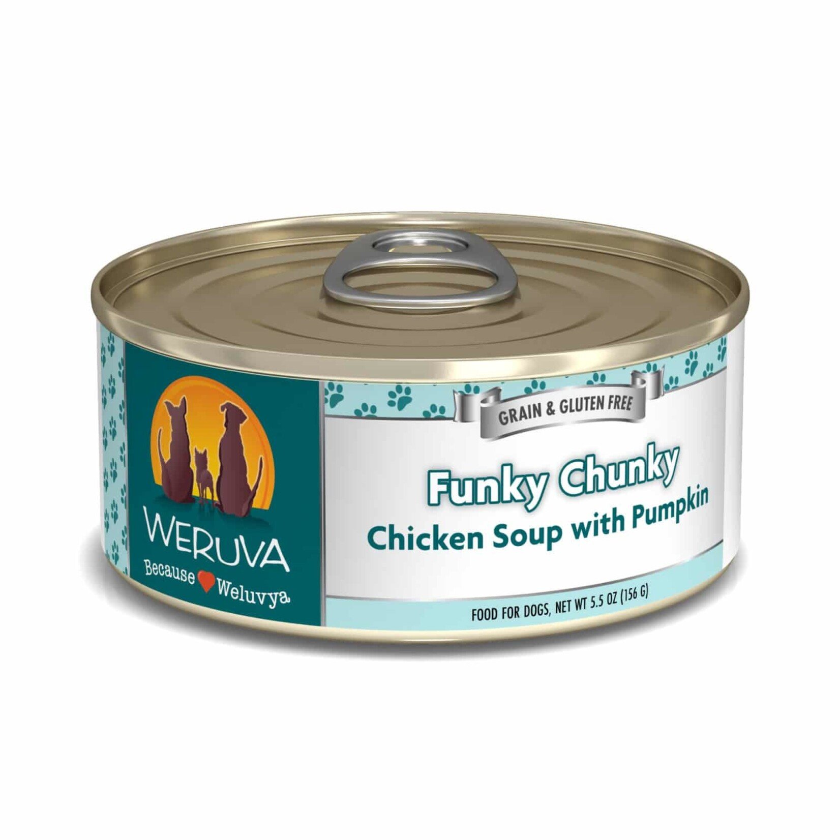 Weruva Funky Chunky Chicken Soup with Pumpkin Wet Dog Food