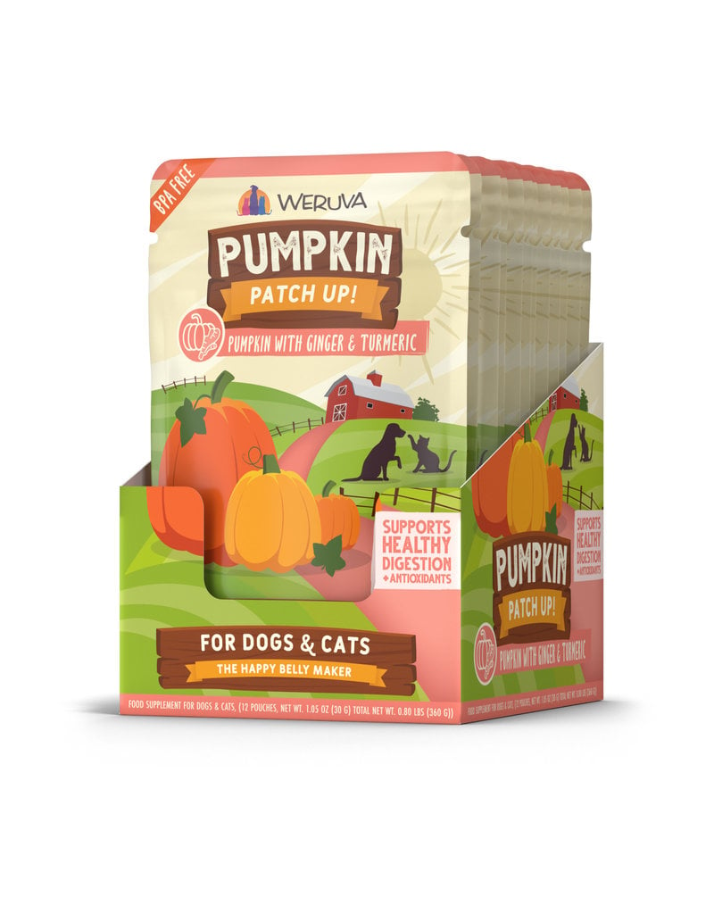 Weruva Weruva Pumpkin Patch Up! Dog & Cat Food Supplement Pouches - Pumpkin with Ginger & Turmeric