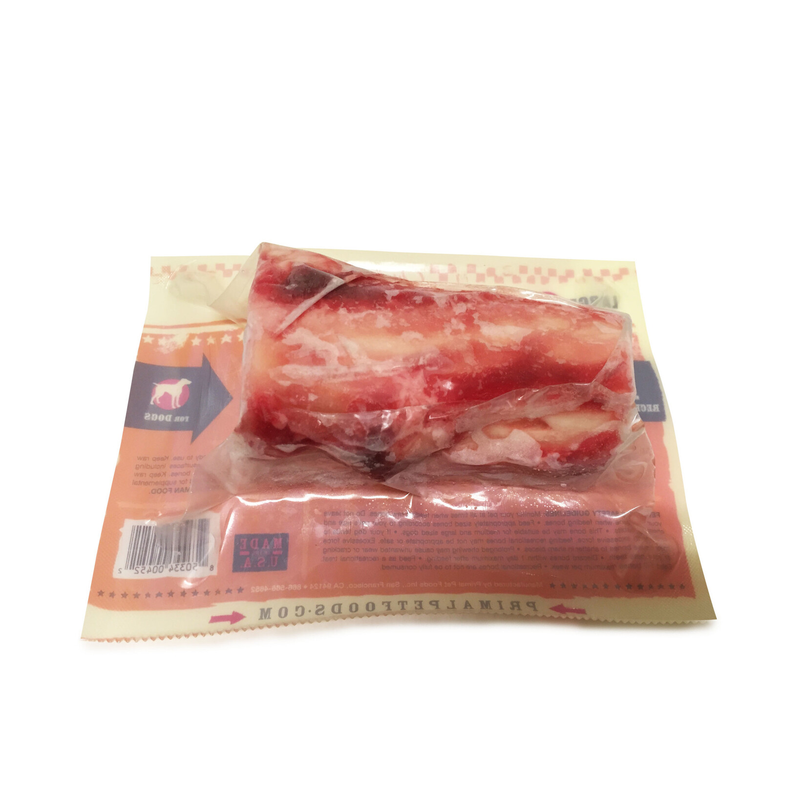 Primal Pet Foods Primal Frozen Raw Meaty Bones Beef Marrow Bone (*Frozen Products for In-Store Pickup Only. *)