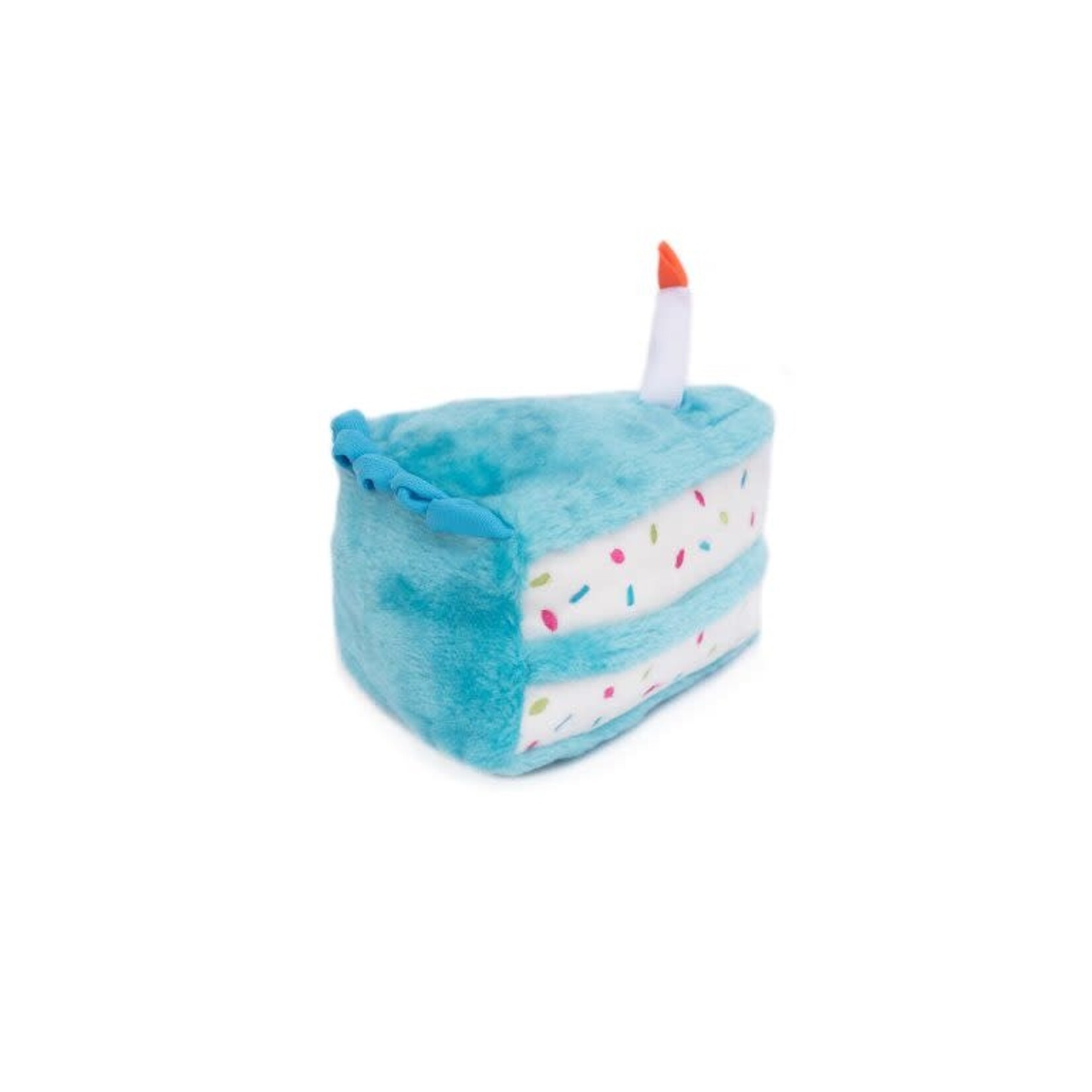 ZippyPaws NomNomz Birthday Cake - Blue