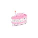 ZippyPaws NomNomz Birthday Cake - Pink