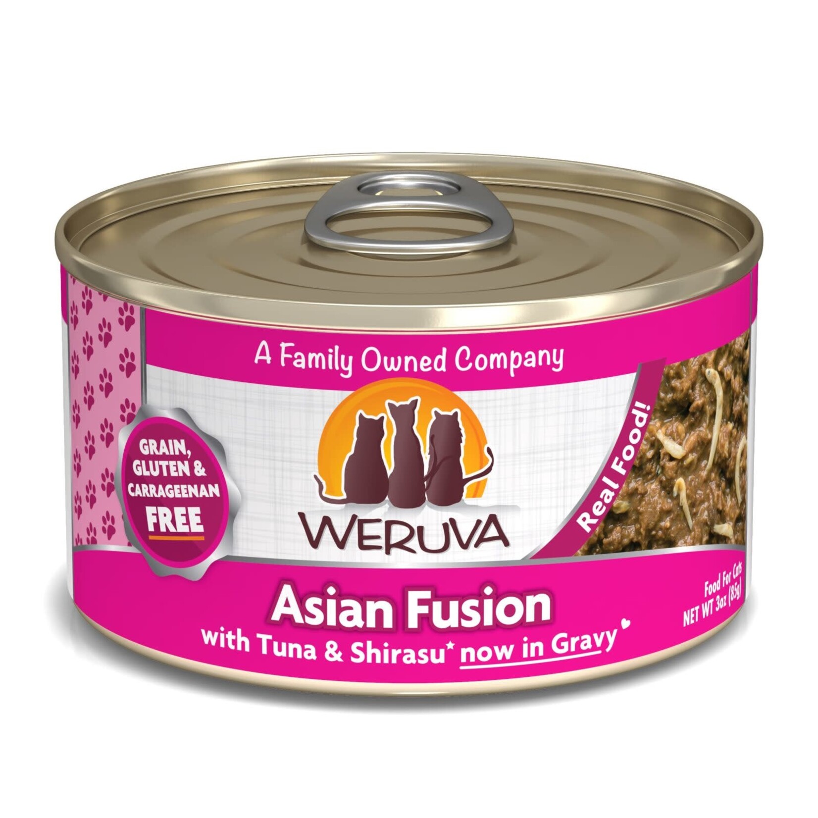 Weruva Weruva Asian Fusion with Tuna & Shirasu now in Gravy Wet Cat Food
