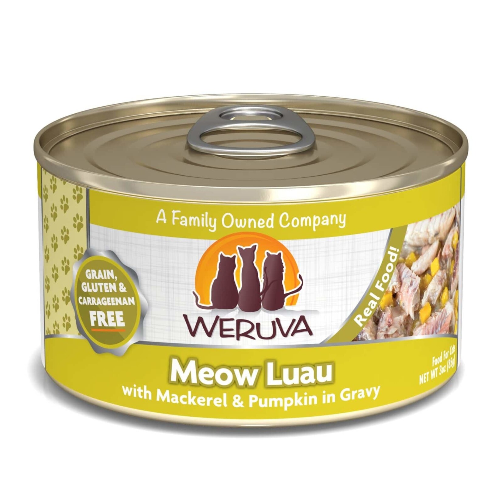 Weruva Weruva Meow Luau with Mackerel & Pumpkin in Gravy Wet Cat Food