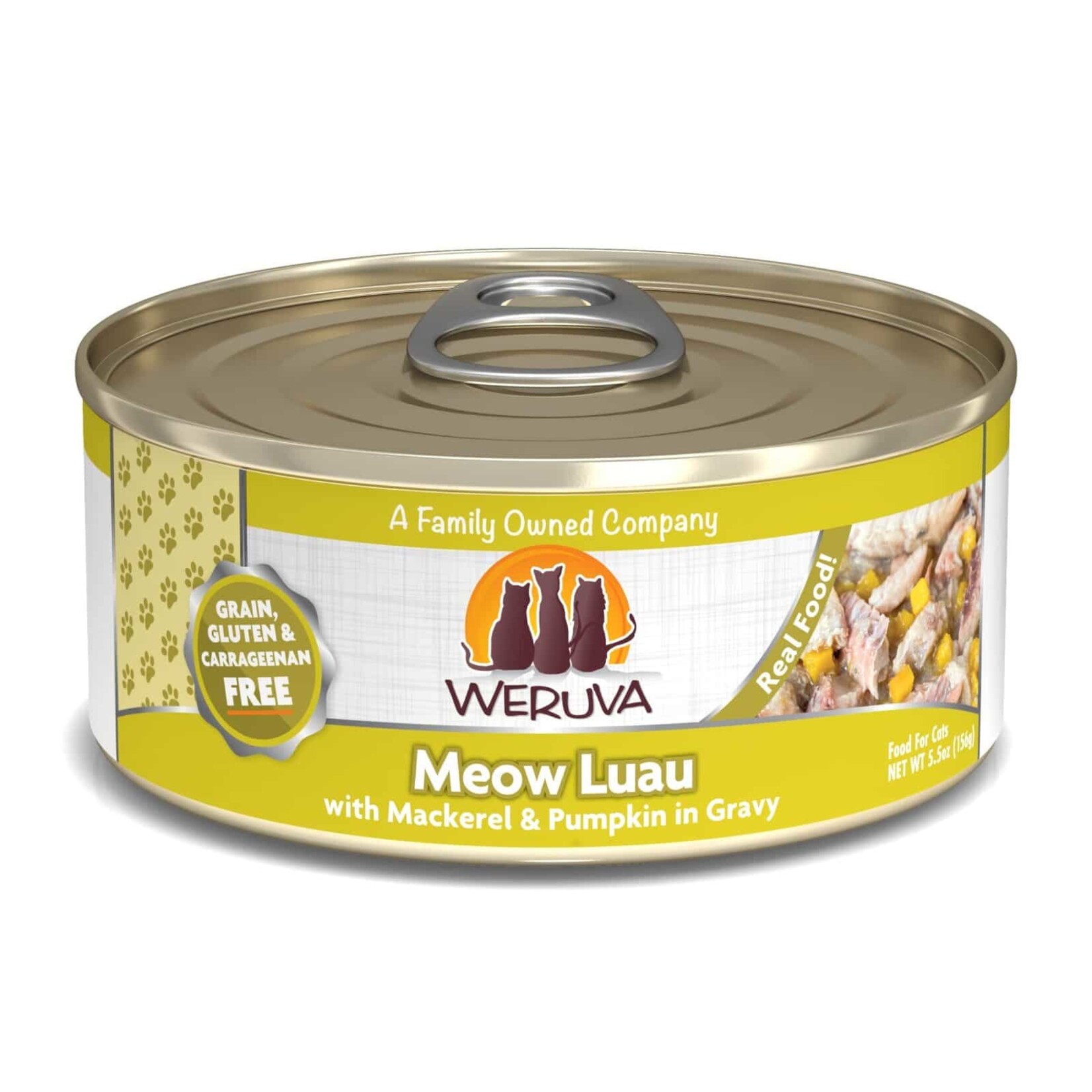 Weruva Weruva Meow Luau with Mackerel & Pumpkin in Gravy Wet Cat Food