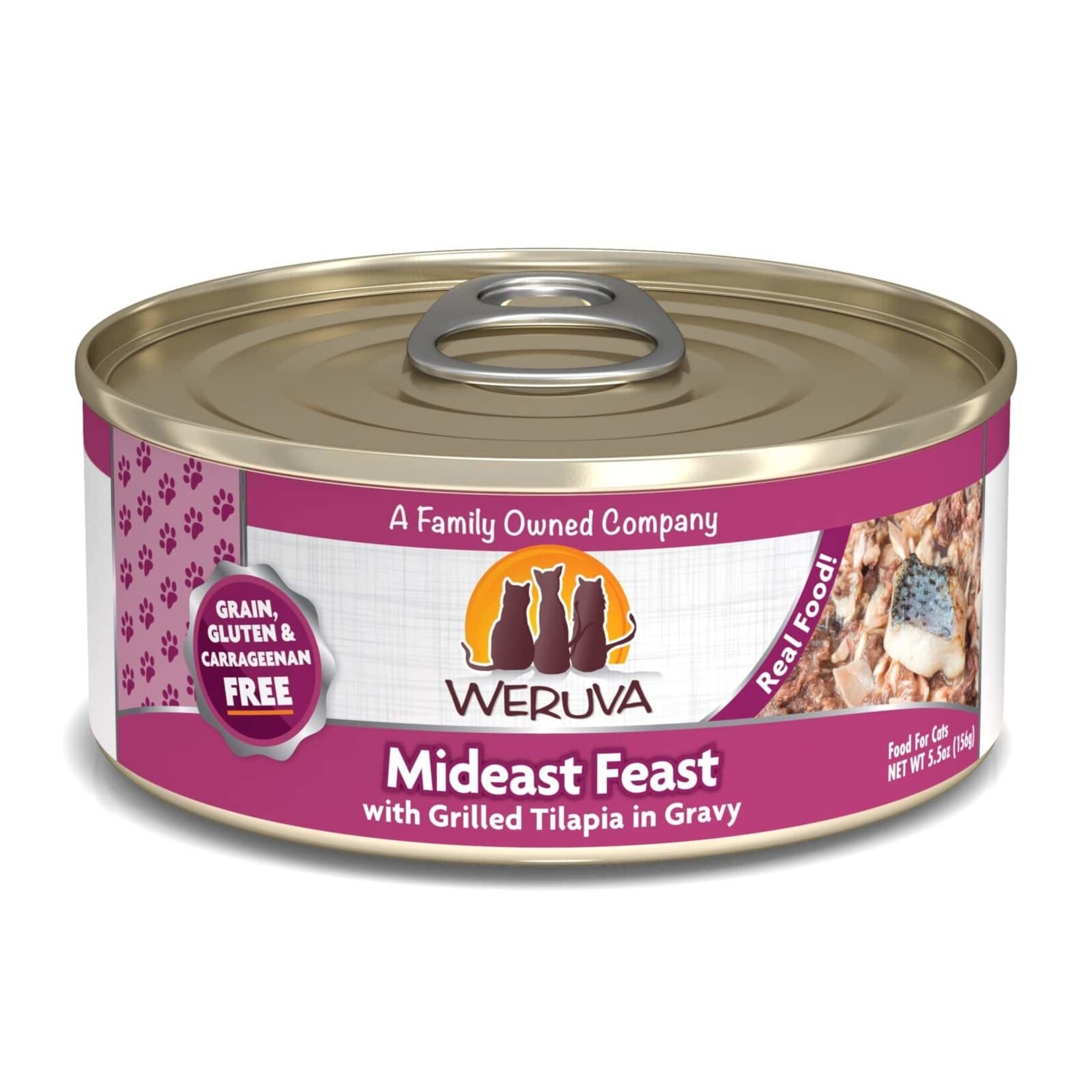 Weruva Weruva Mideast Feast with Grilled Tilapia in Gravy Wet Cat Food