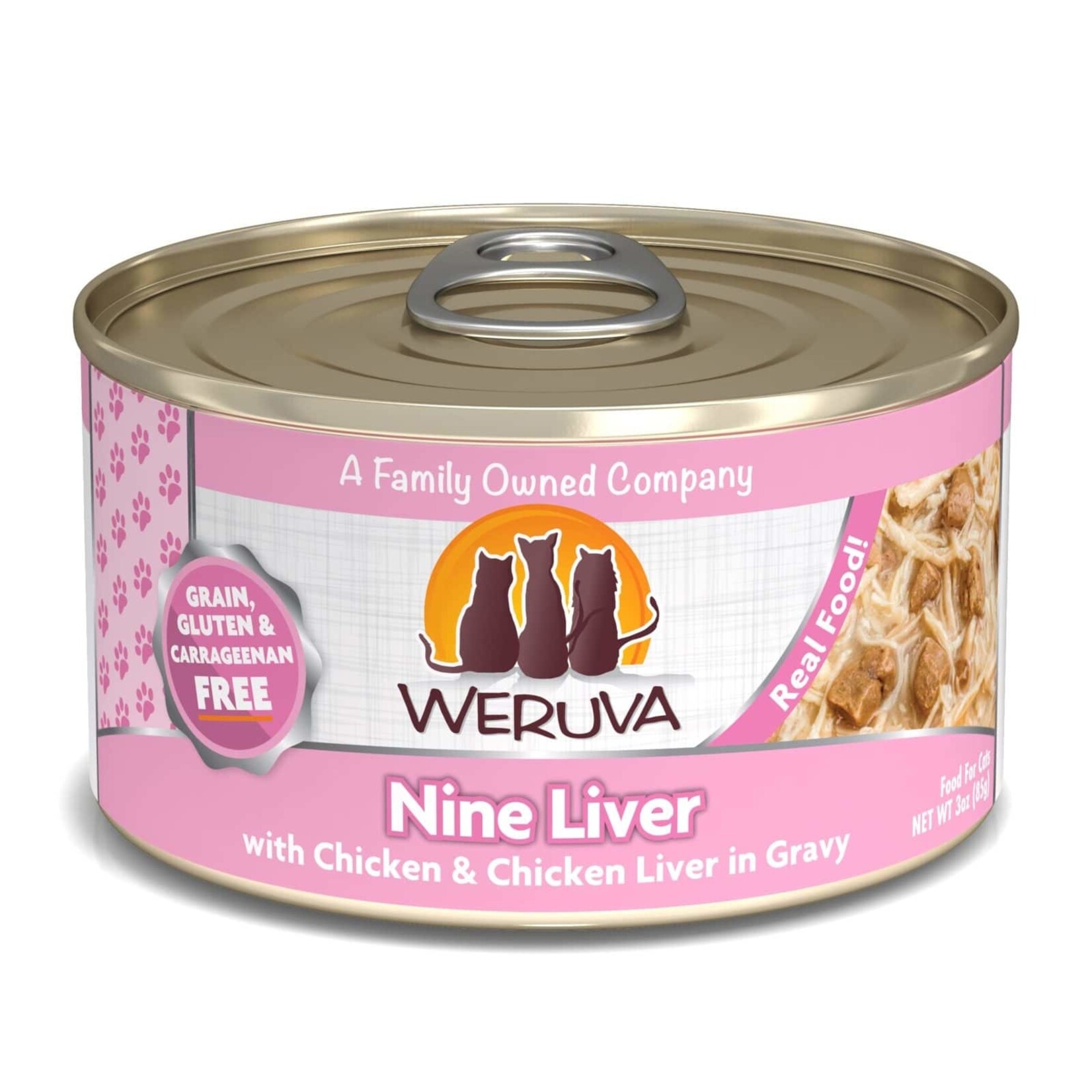 Weruva Weruva Nine Liver with Chicken & Chicken Liver in Gravy Wet Cat Food