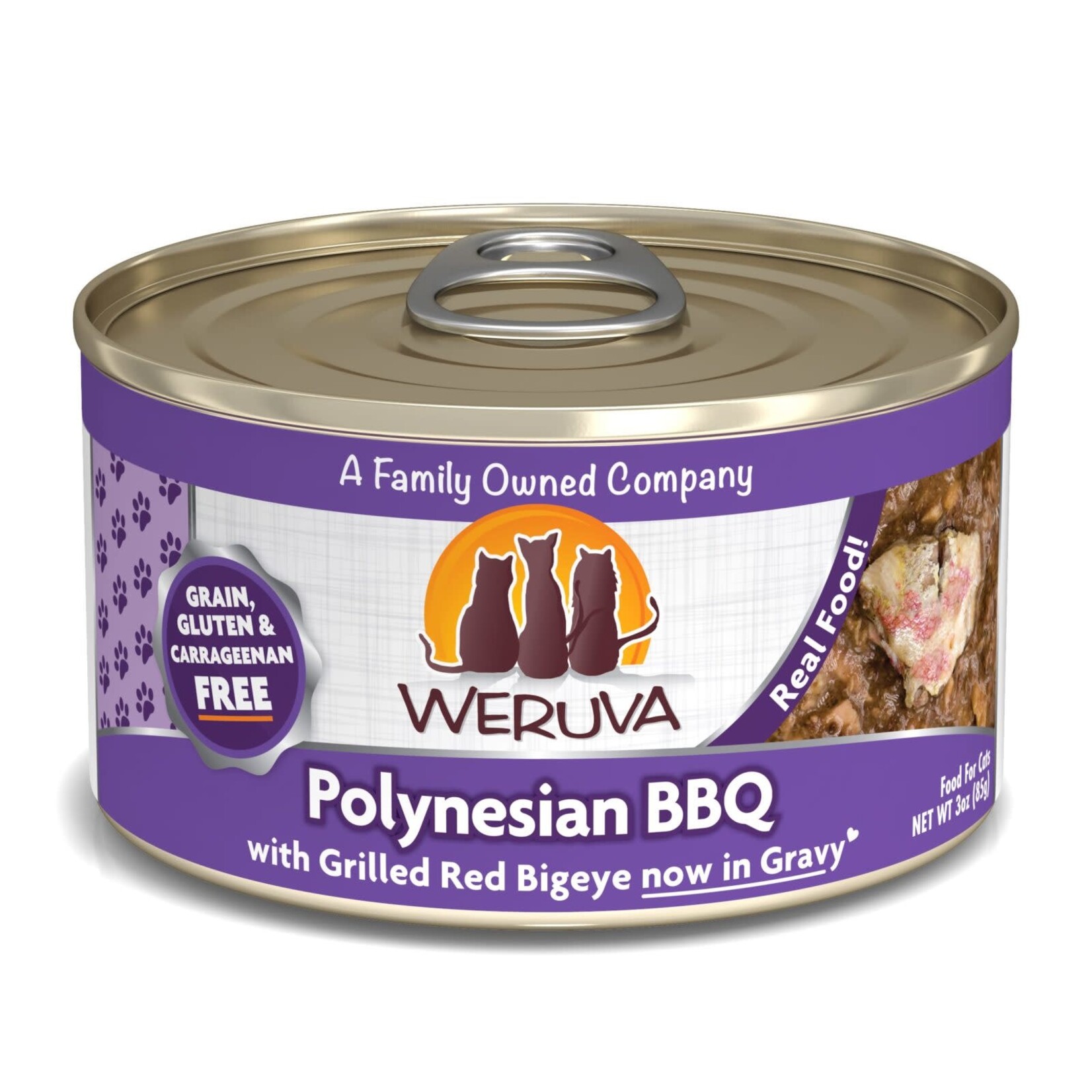 Weruva Weruva Polynesian BBQ with Grilled Red Bigeye in Gravy Wet Cat Food