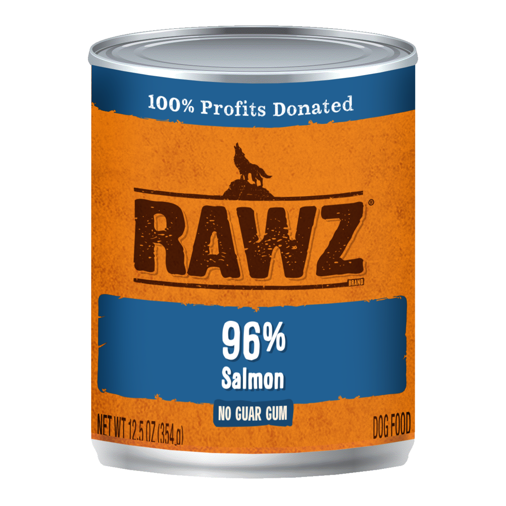 RAWZ Natural Pet Food 96% Salmon Canned Dog Food