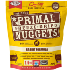 Primal Pet Foods Primal Canine Freeze-Dried Nuggets Rabbit