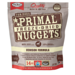 Primal Pet Foods Primal Canine Freeze-Dried Nuggets Venison