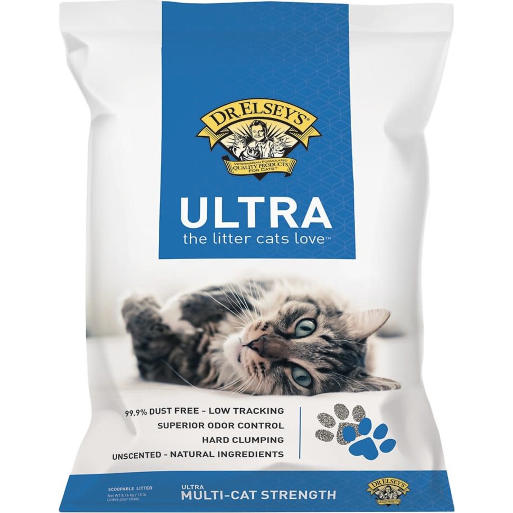 Dr. Elsey's Precious Cat Dr. Elsey's Precious Cat Ultra Unscented Clumping Clay Cat Litter