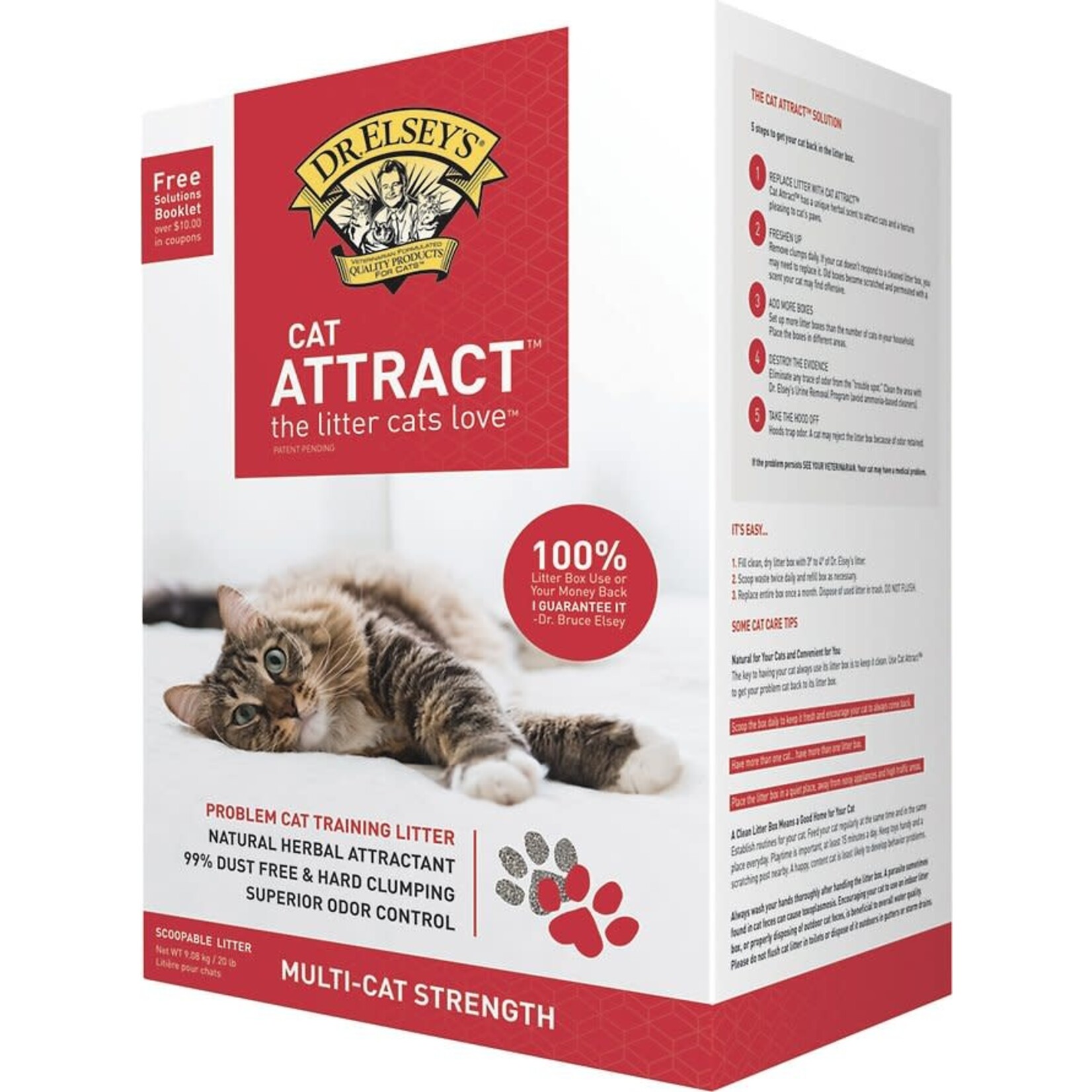 Dr. Elsey's Precious Cat Cat Attract Unscented Clumping Clay Cat Litter