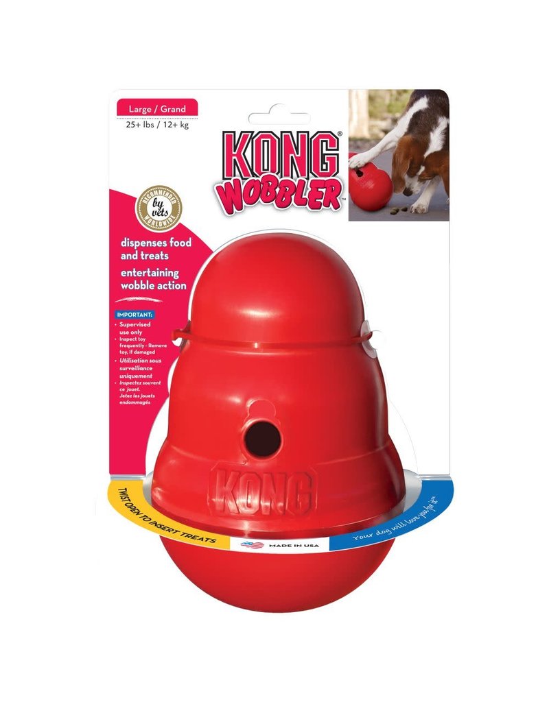 KONG KONG Wobbler Treat Dispensing Toy