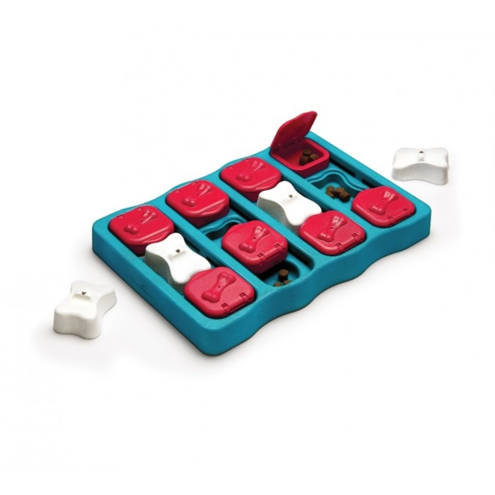 Nina Ottosson by Outward Hound Dog Brick (Level 2) Interactive Puzzle Toy for Dogs