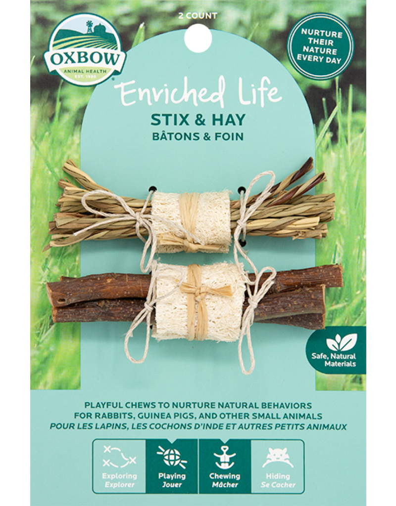 Oxbow Animal Health Enriched Life - Stix & Hay