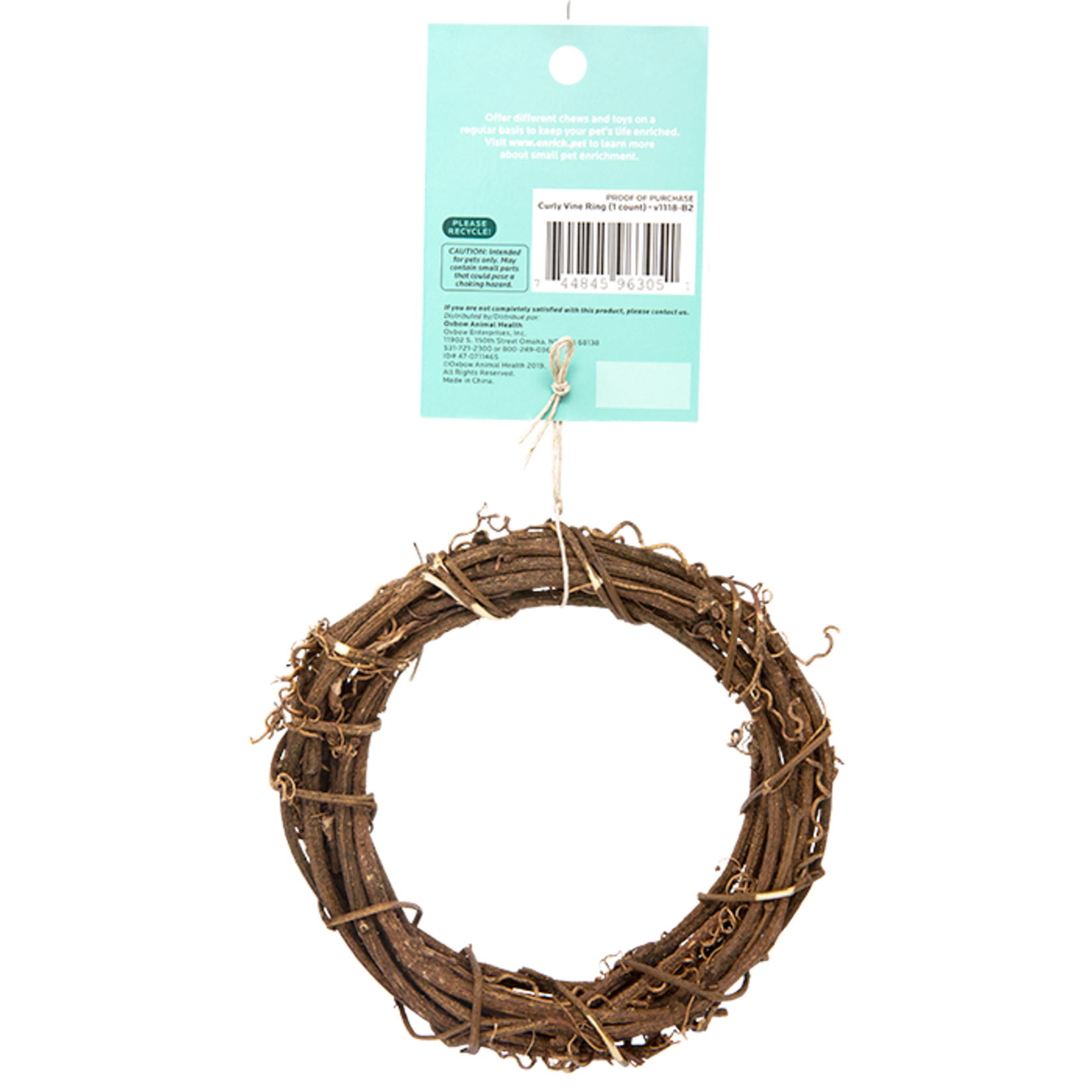 Oxbow Animal Health Enriched Life - Curly Vine Ring