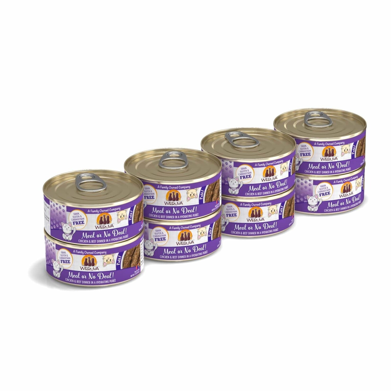 Weruva Meal or No Deal Chicken & Beef Dinner in a Hydrating Purée Wet Cat Food