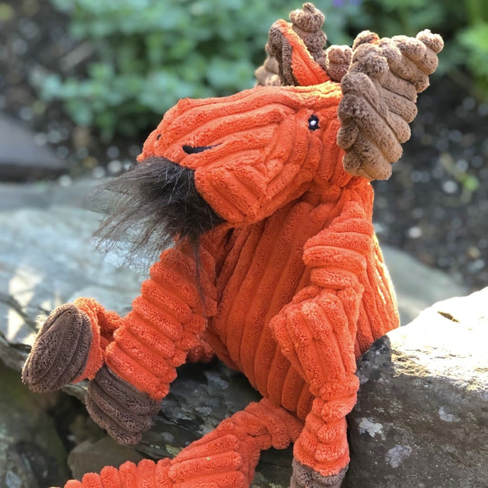 HuggleHounds Moose Knottie Plush Toy